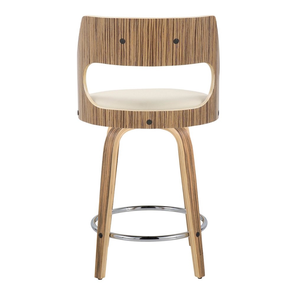 Cecina 24" Fixed-Height Counter Stool - Set of 2