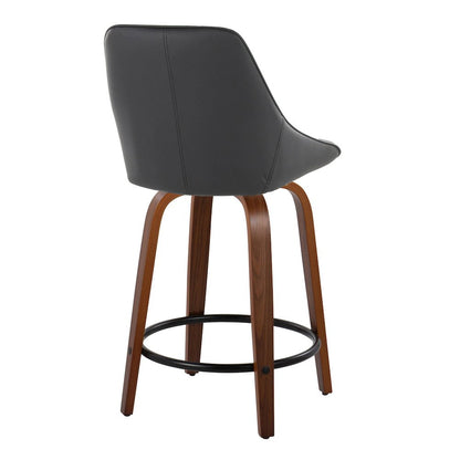 Diana 24" Fixed-Height Counter Stool - Set of 2