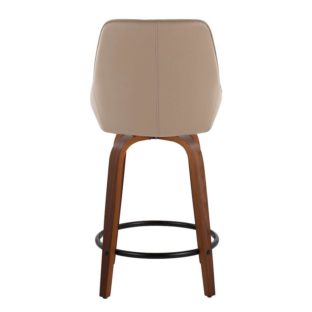 Diana 24" Fixed-Height Counter Stool - Set of 2