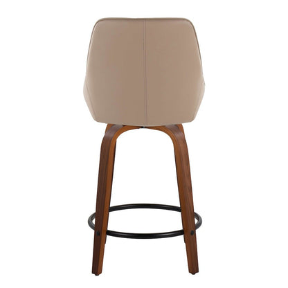 Diana 24" Fixed-Height Counter Stool - Set of 2