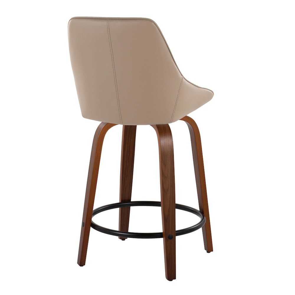Diana 24" Fixed-Height Counter Stool - Set of 2