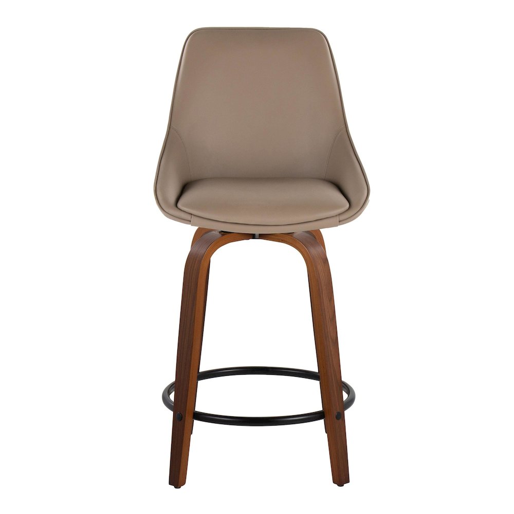 Diana 24" Fixed-Height Counter Stool - Set of 2