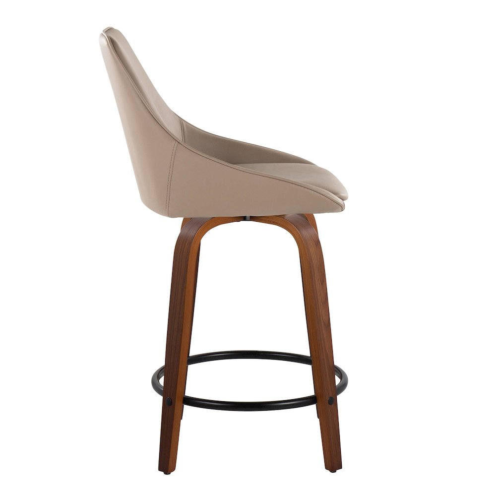 Diana 24" Fixed-Height Counter Stool - Set of 2