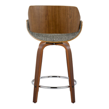 Fabrizzi 24" Fixed-Height Counter Stool - Set of 2