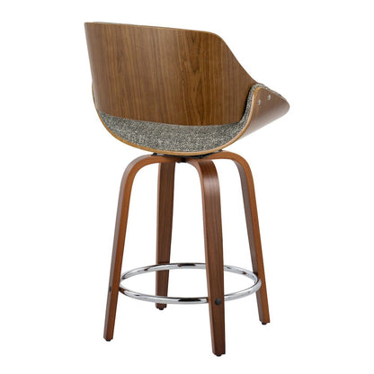 Fabrizzi 24" Fixed-Height Counter Stool - Set of 2