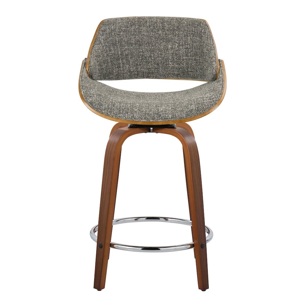 Fabrizzi 24" Fixed-Height Counter Stool - Set of 2