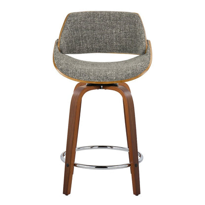 Fabrizzi 24" Fixed-Height Counter Stool - Set of 2