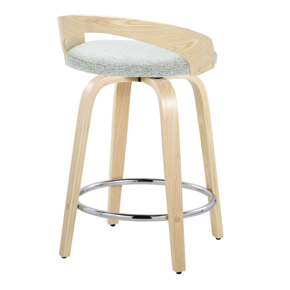 Grotto 24" Fixed-Height Counter Stool - Set of 2