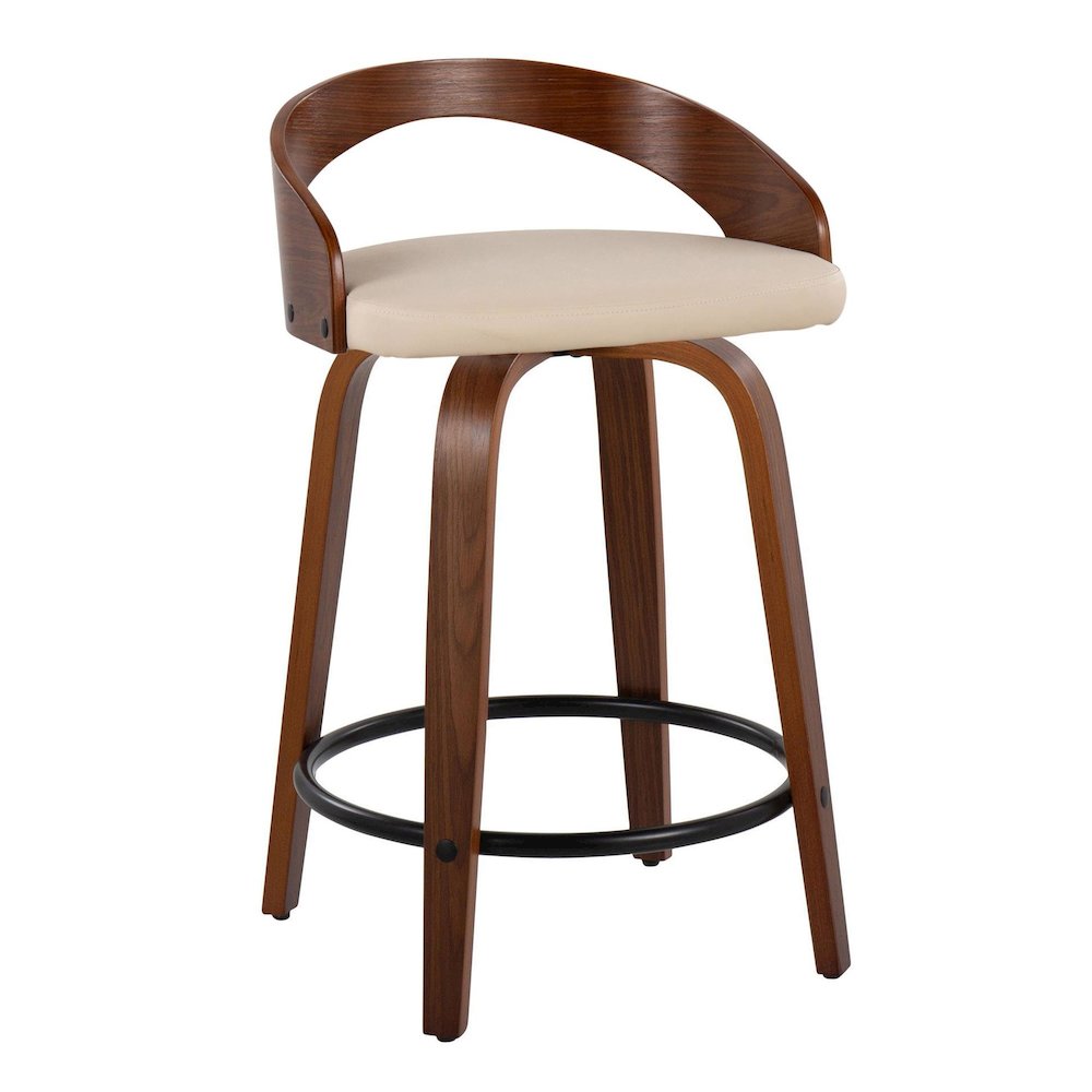 Grotto 24" Fixed-Height Counter Stool - Set of 2
