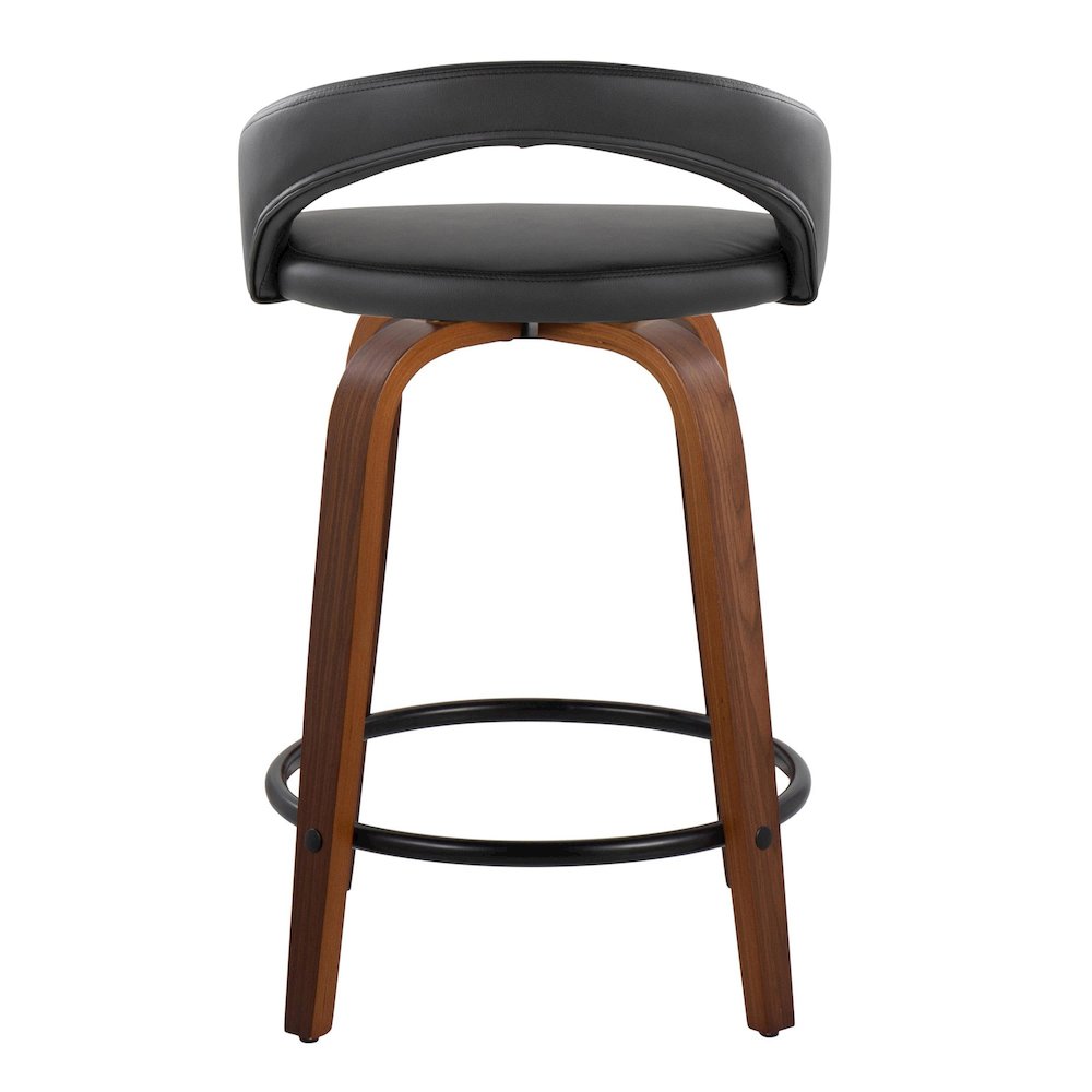 Grotto Upholstered 24" Fixed-Height Counter Stool - Set of 2