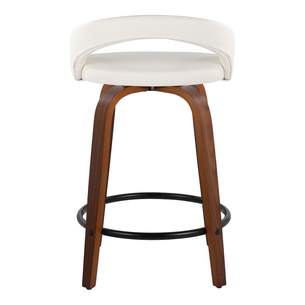Grotto Upholstered 24" Fixed-Height Counter Stool - Set of 2