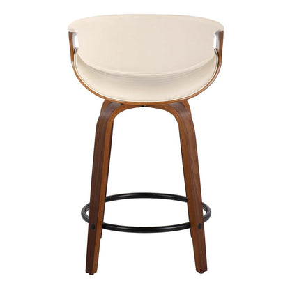 Multi Symphony 24" Fixed-Height Counter Stool - Set of 2