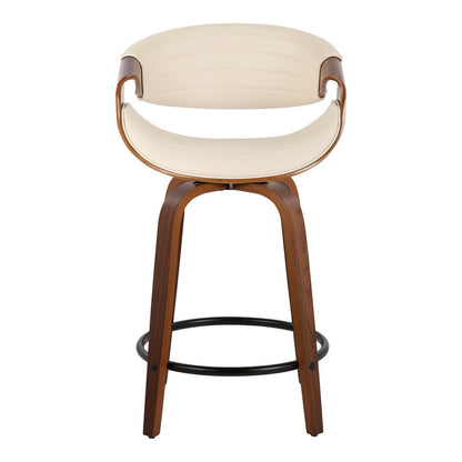 Multi Symphony 24" Fixed-Height Counter Stool - Set of 2