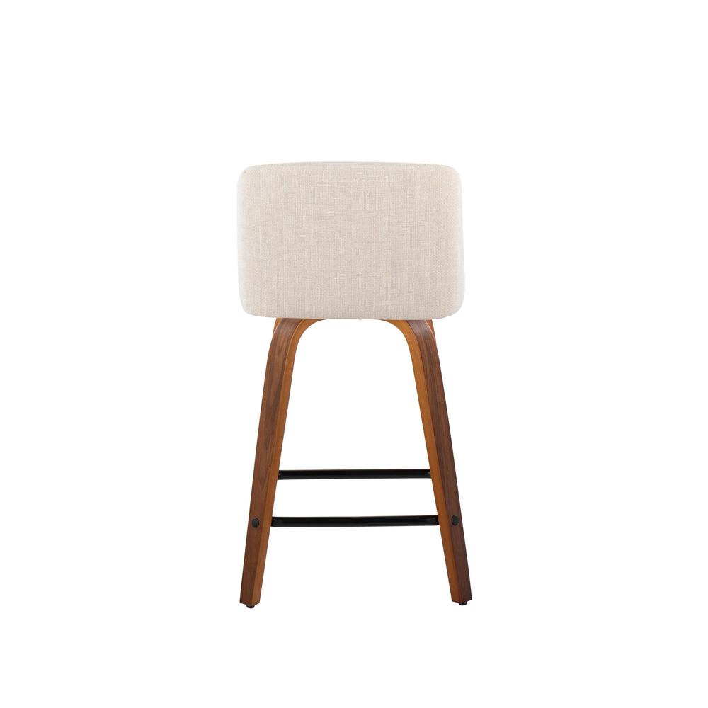 Brown Toriano 24" Fixed Height Counter Stool - Set of 2