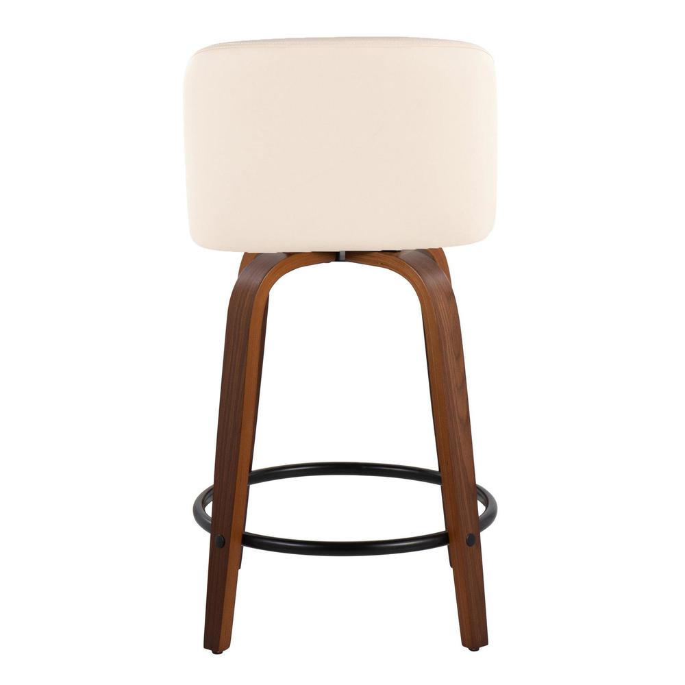Multi Toriano 24" Fixed-Height Counter Stool - Set of 2