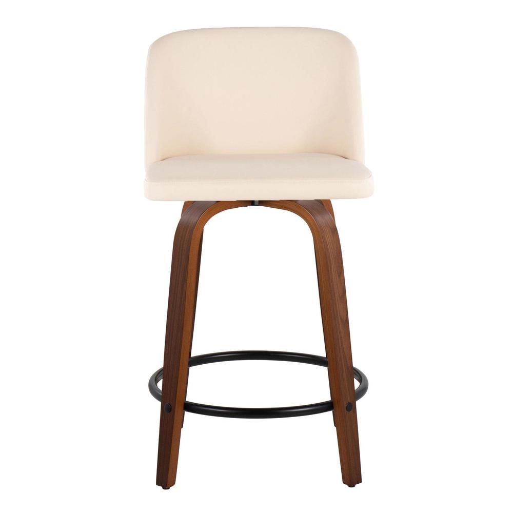 Multi Toriano 24" Fixed-Height Counter Stool - Set of 2