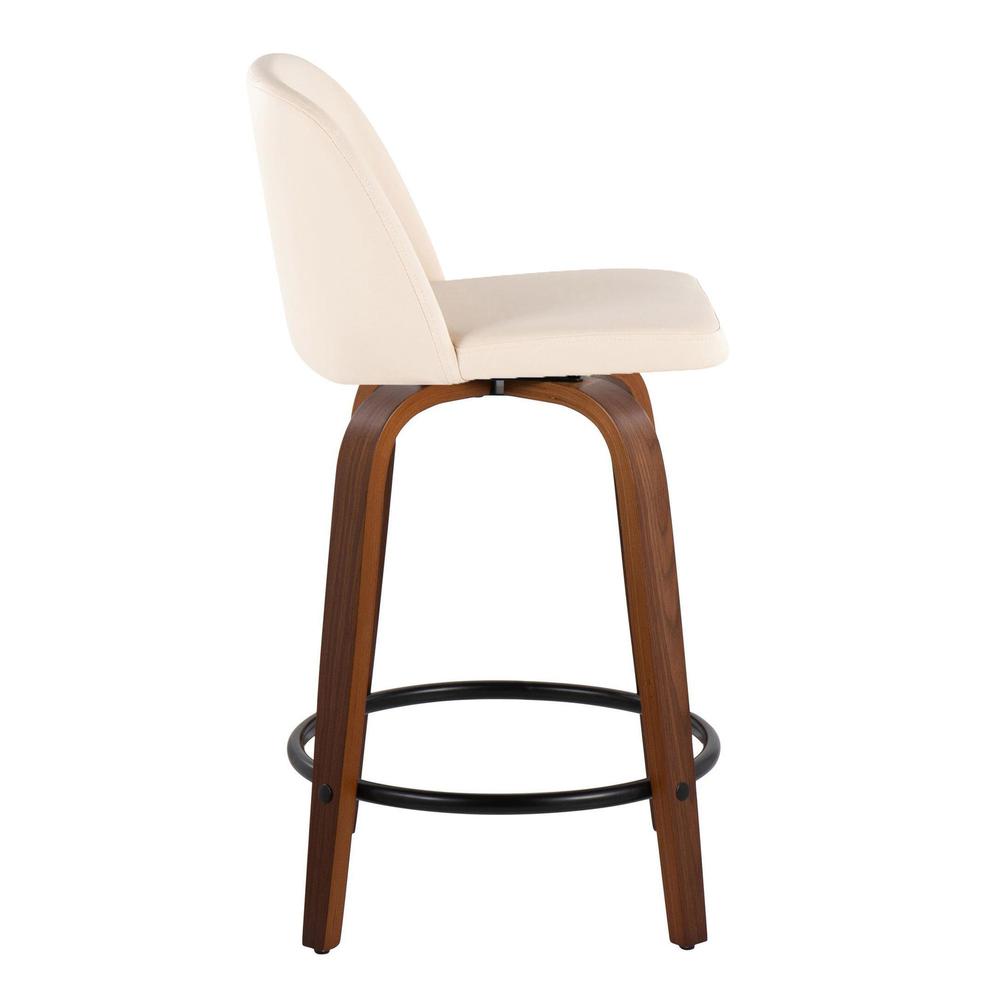 Multi Toriano 24" Fixed-Height Counter Stool - Set of 2