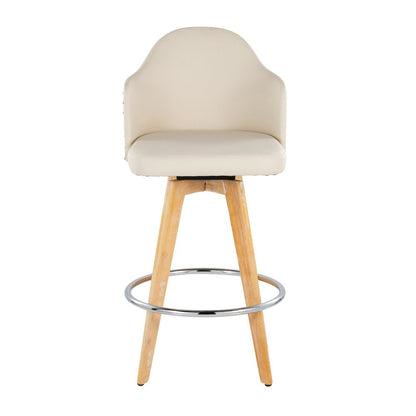 Ahoy 26" Fixed-Height Counter Stool - Set of 2