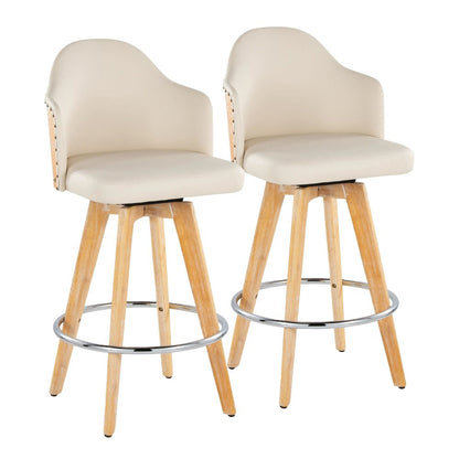 Ahoy 26" Fixed-Height Counter Stool - Set of 2