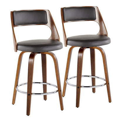 Cecina 26'' Fixed-Height Counter Stool - Set of 2