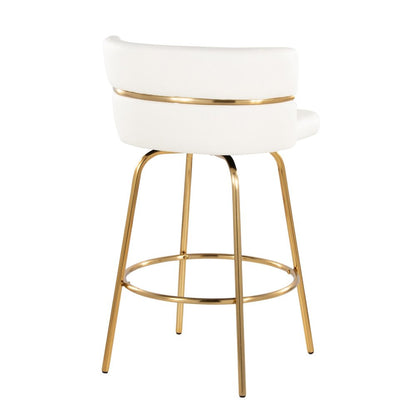 Cinch Claire 26" Fixed-Height Counter Stool - Set of 2
