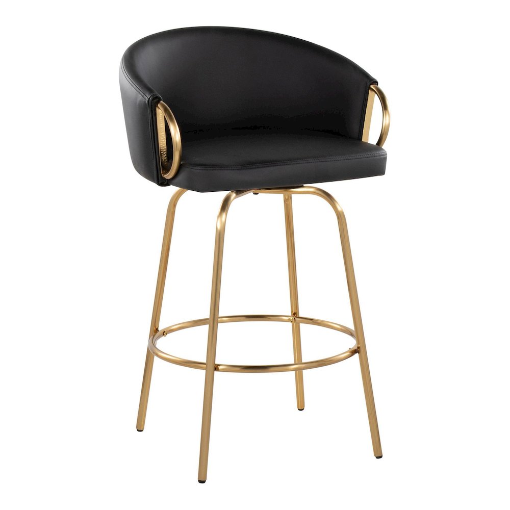 Claire 26" Fixed-Height Counter Stool - Set of 2
