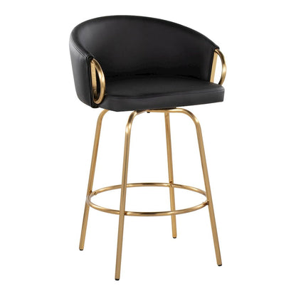 Claire 26" Fixed-Height Counter Stool - Set of 2