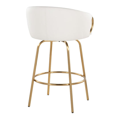 Claire 26" Fixed-Height Counter Stool - Set of 2