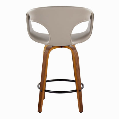 Curva 26" Fixed-Height Counter Stool - Set of 2