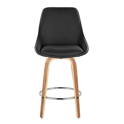 Diana 26" Fixed-Height Counter Stool - Set of  2