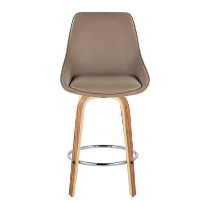 Diana 26" Fixed-Height Counter Stool - Set of  2
