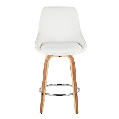 Diana 26" Fixed-Height Counter Stool - Set of  2