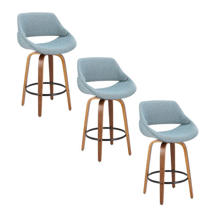 Fabrico 26" Fixed-Height Counter Stool - Set of 3