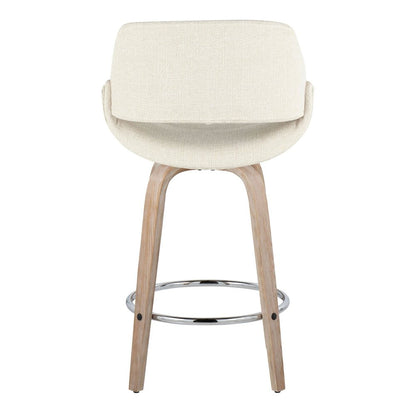 Fabrico 26" Fixed-Height Counter Stool - Set of 2