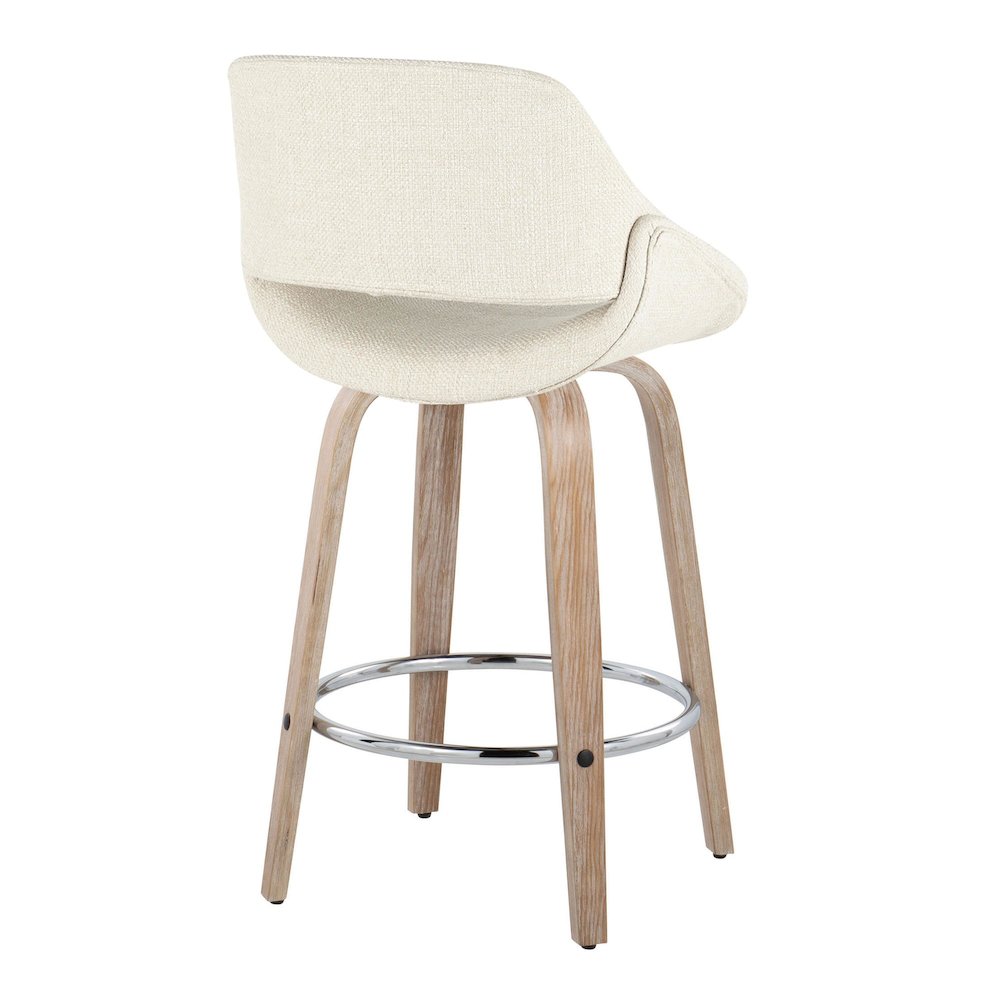 Fabrico 26" Fixed-Height Counter Stool - Set of 2