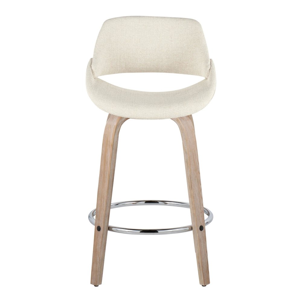Fabrico 26" Fixed-Height Counter Stool - Set of 2