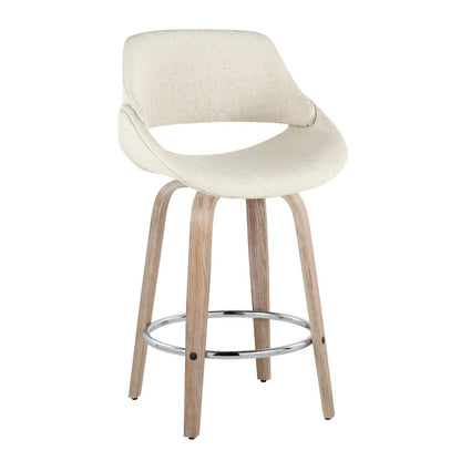 Fabrico 26" Fixed-Height Counter Stool - Set of 2