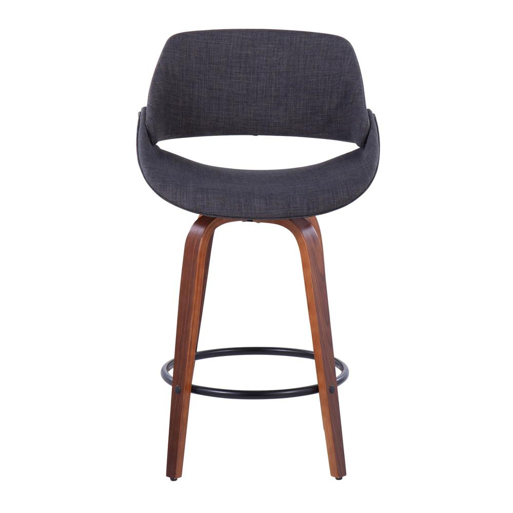 Multi Fabrico 26" Fixed-Height Counter Stool - Set of 2