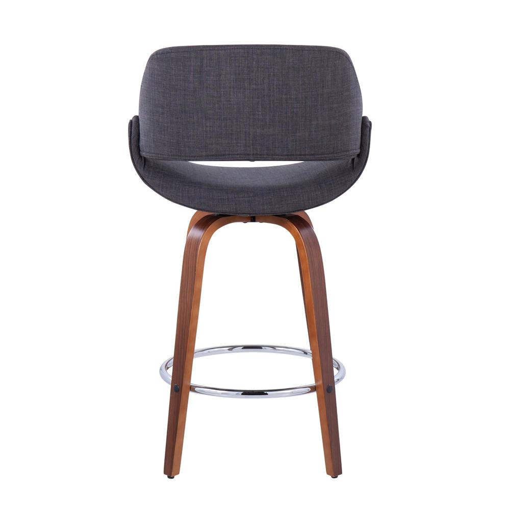 Multi Fabrico 26" Fixed-Height Counter Stool - Set of 2
