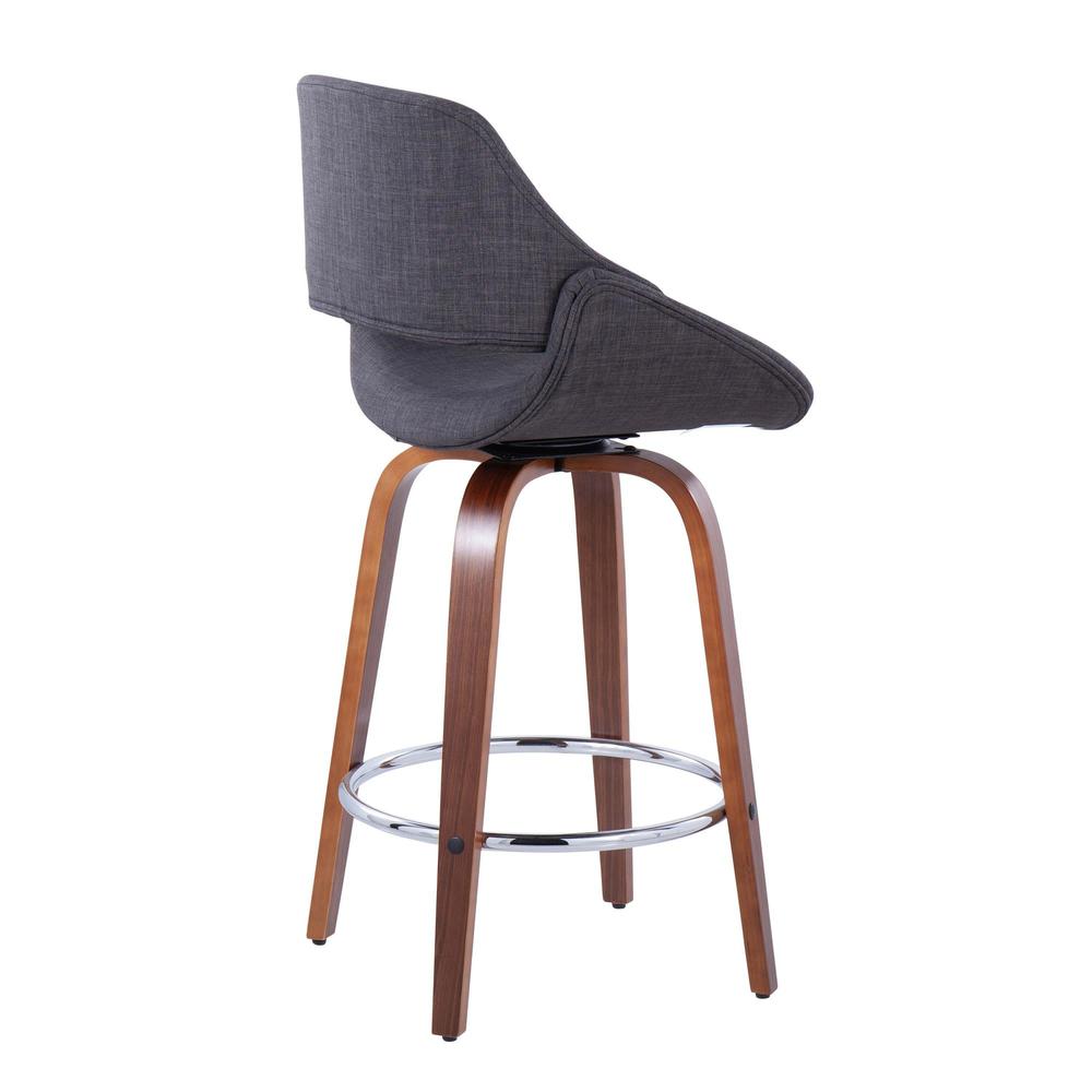 Multi Fabrico 26" Fixed-Height Counter Stool - Set of 2