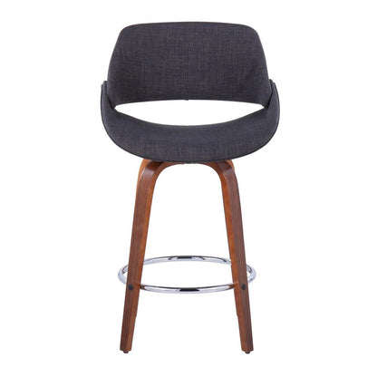 Multi Fabrico 26" Fixed-Height Counter Stool - Set of 2