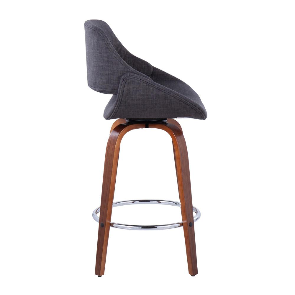 Multi Fabrico 26" Fixed-Height Counter Stool - Set of 2