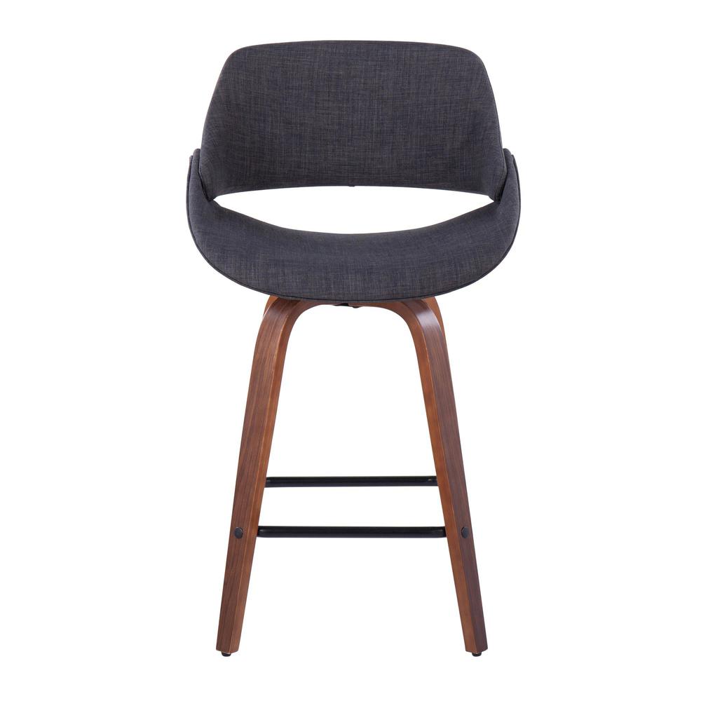 Multi Fabrico 26" Fixed-Height Counter Stool - Set of 2