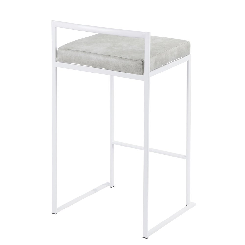 Fuji Stacker 26" Fixed-Height Counter Stool - Set of 3