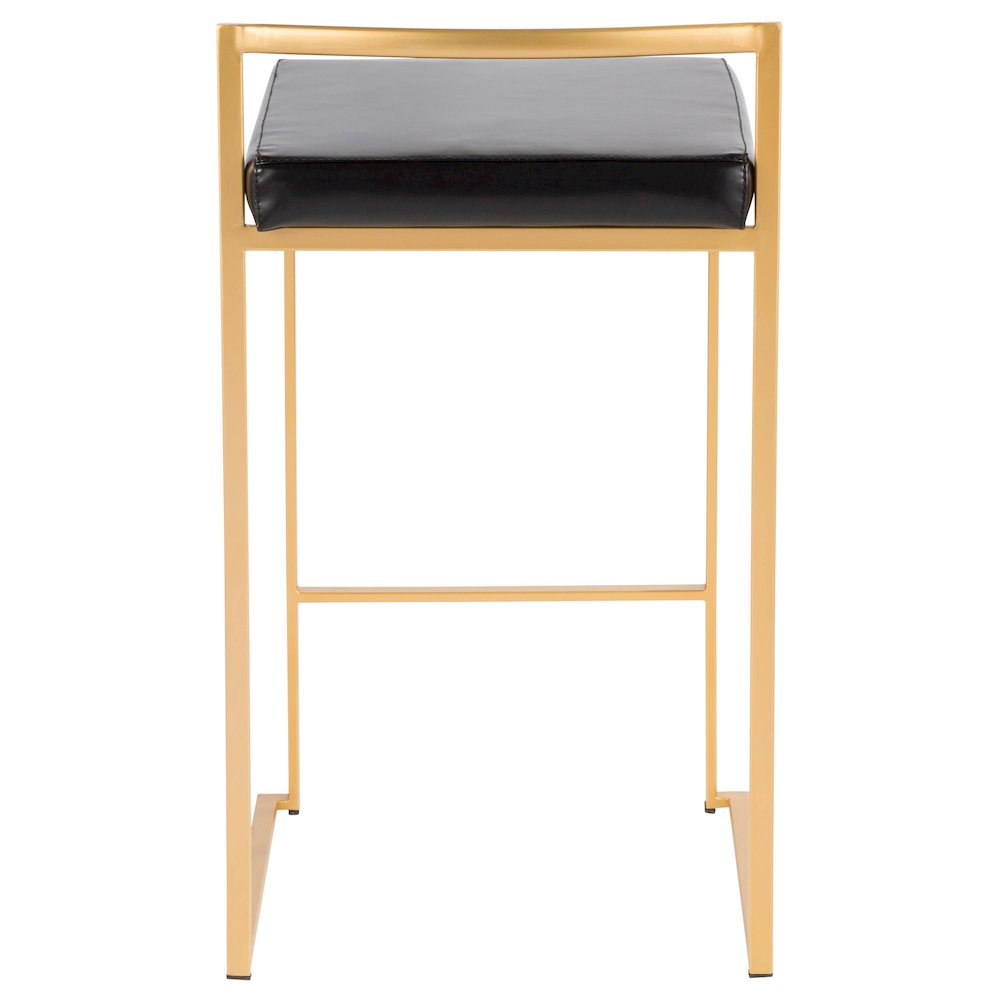 Fuji Stacker 26" Fixed-Height Counter Stool - Set of 3