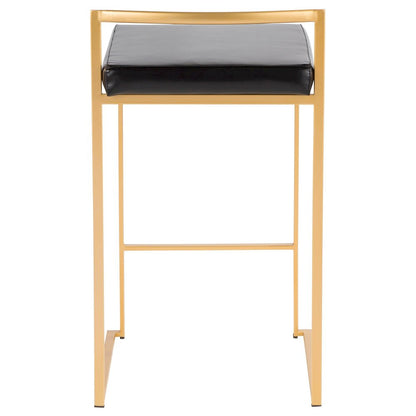 Fuji Stacker 26" Fixed-Height Counter Stool - Set of 3