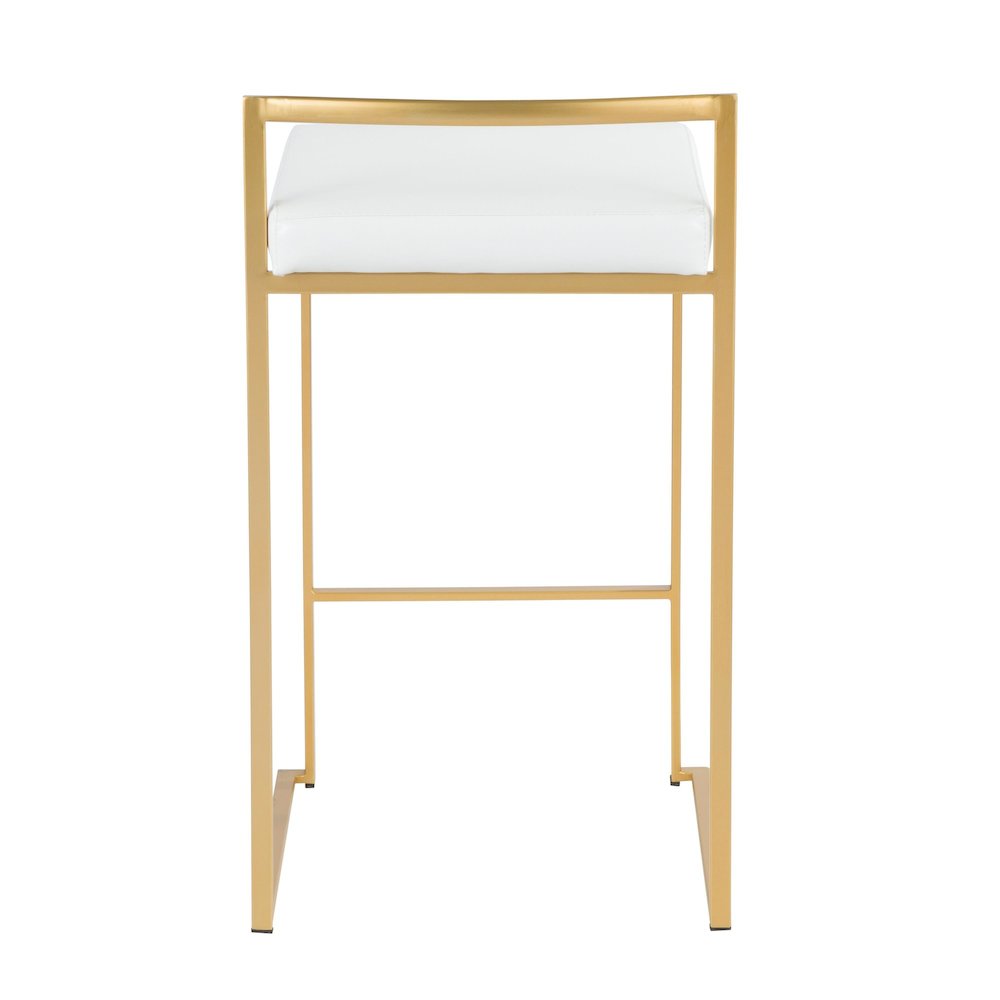 Fuji Stacker 26" Fixed-Height Counter Stool - Set of 3