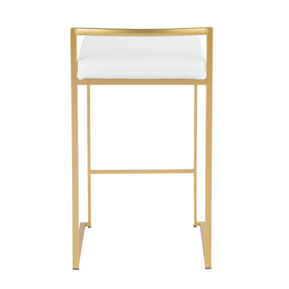 Fuji Stacker 26" Fixed-Height Counter Stool - Set of 3