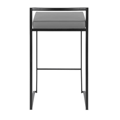 Fuji Stacker 26" Fixed-Height Counter Stool - Set of 3