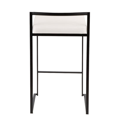 Fuji Stacker 26" Fixed-Height Counter Stool - Set of 3